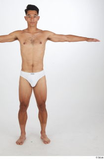 Photos Ton Wattana in Underwear t poses whole body 0001.jpg